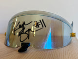 Helmet Visor Signed