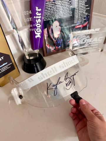 Racing Visor Signed