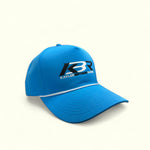 Blue Polyester Rope Snap Back Hat